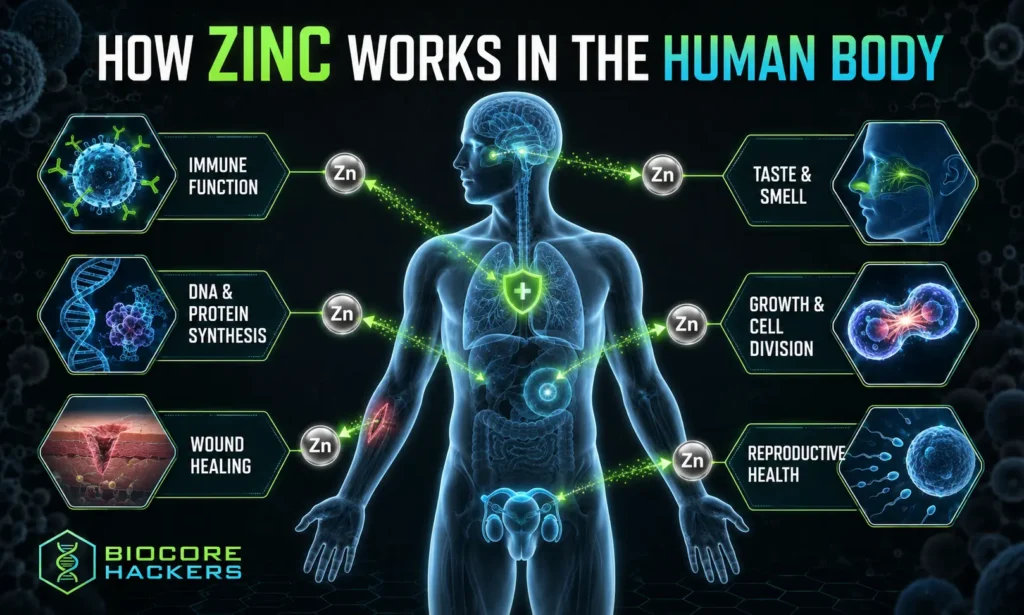 Zinc for Better Health – how zinc works in the human body