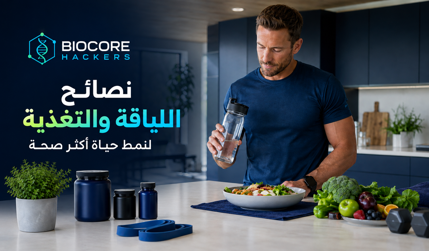 نصائح اللياقة والتغذية لبناء نمط حياة أكثر صحة
